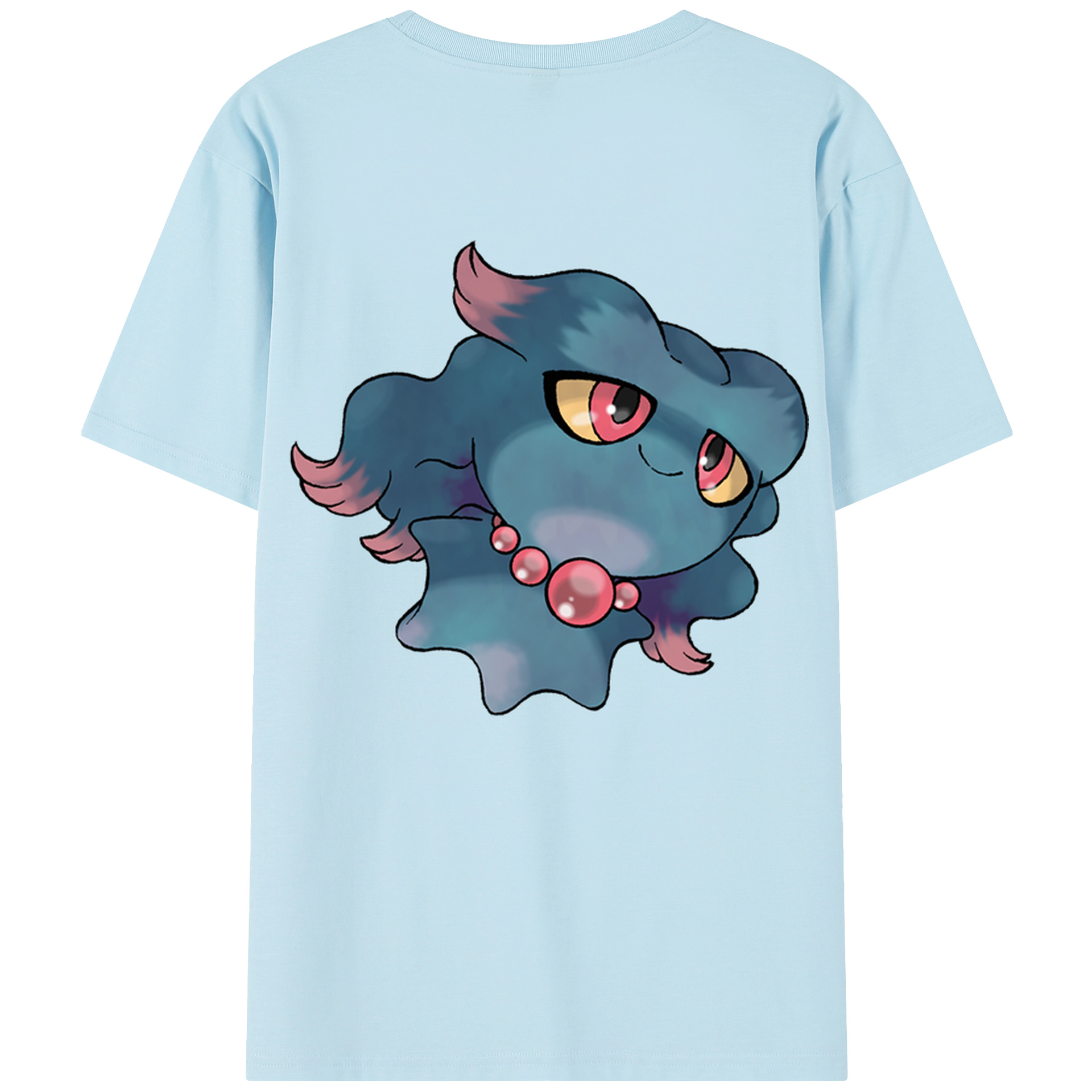 （画像用） ポケットモンスター Pokémon 綿100％半袖Tシャツ（背面プリント）